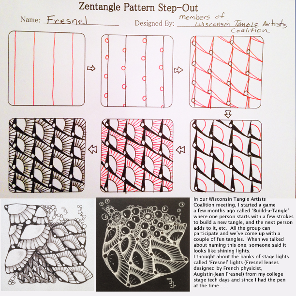Tess's Zentangle Patterns - Tangled String Creations, LLC